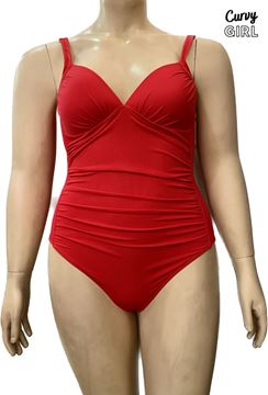 Picture of SWIM SUIT RIBBED WITH TUMMY CONTROL